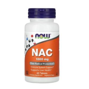 Now NAC 1000mg - 60tablets