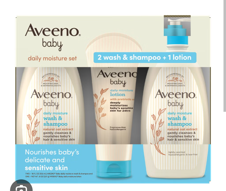 Aveeno baby 3n1 Set